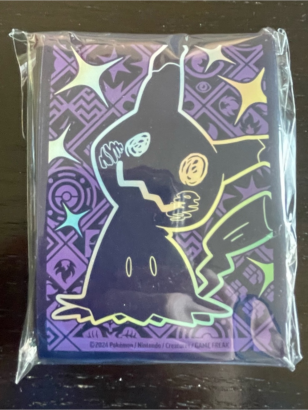 Pokemon ETB Paldean Fates 65 Card Sleeves Pack - Sealed New